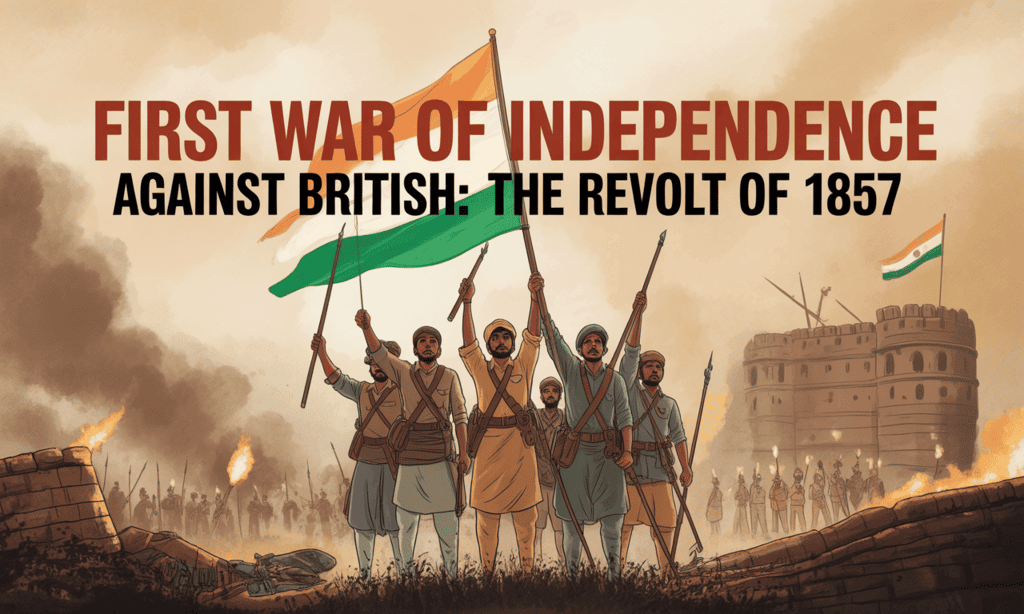 First War of Independence against British: The Revolt of 1857