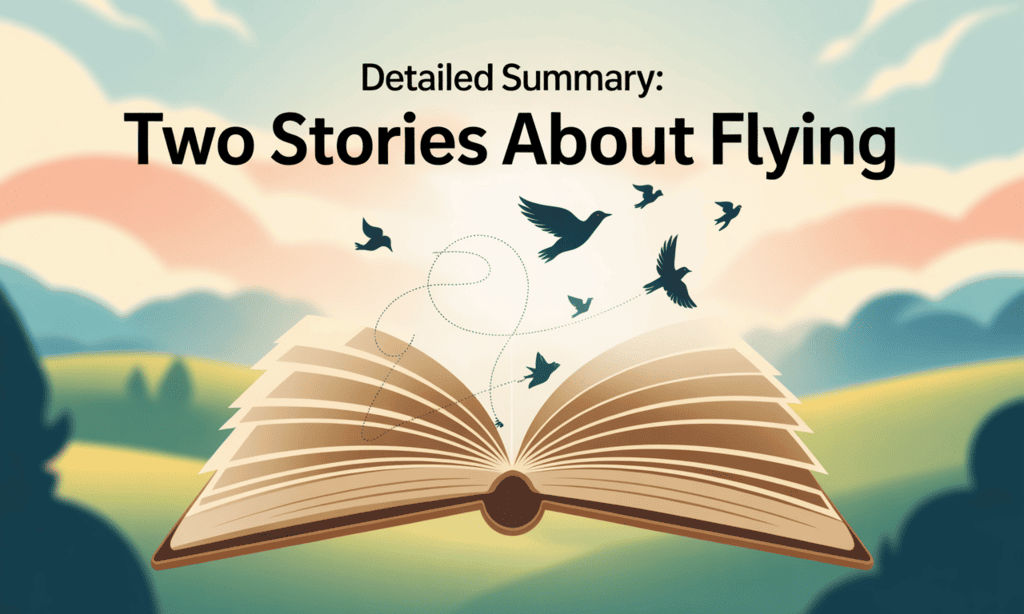 Two Stories about Flying - 2 Summary Class 10 English First Flight Chapter 3