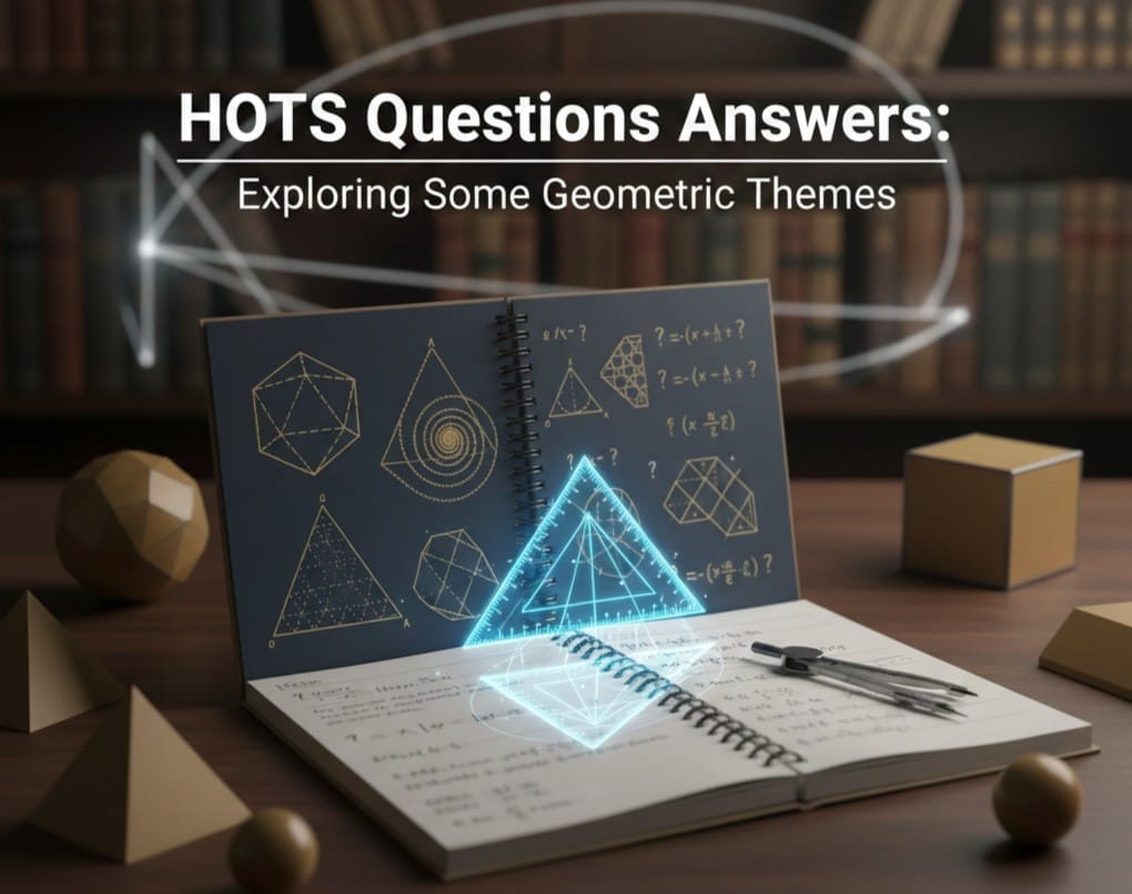 Hot Math Question HOTS Questions Answers Exploring Some Geometric Themes - (Maths) Class